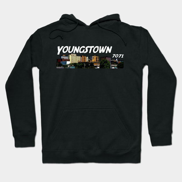 Youngstown Comic Book City Hoodie by 7071